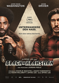 BlacKkKlansman (Filmplakat, © Universal Pictures International Germany)
