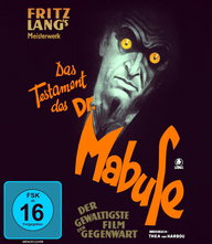 Das Testament des Dr. Mabuse, DVD-Cover (© Atlas Film)