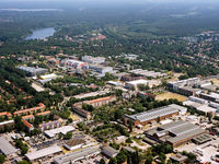 Luftbildaufnahme des Babelsberger Studiogeländes ("Foto: Studio Babelsberg AG")
