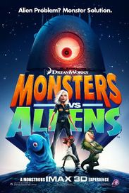 Monsters vs Aliens, Filmplakat