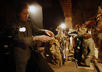 Wes Anderson am Set von Der fantastische Mr. Fox (Foto: 20th Century Fox)