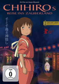 Chihiros Reise ins Zauberland (DVD-Cover, © Universum ANIME)