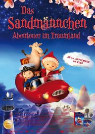 Das Sandmännchen – Abenteuer im Traumland, Plakat (Falcom Media)