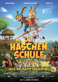 Die Häschenschule – Jagd nach dem goldenen Ei (Filmplakat, © 2012 Universum Film)