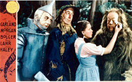 Der Zauberer von Oz, Ausschnitt aus dem Filmplakat von 1939 (© picture alliance / United Archives | IFTN)
