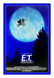 E.T. – Der Außerirdische (Filmplakat aus dem Jahr 1980, © Shawshots / Alamy Stock Photo)