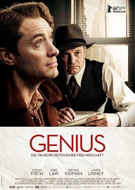 Genius – Die tausend Seiten einer Freundschaft (Filmplakat, © Wild Bunch)