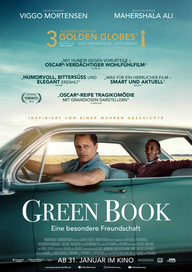 Green Book – Eine besondere Freundschaft (Filmplakat, © Entertainment One Germany)