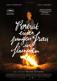 Porträt einer jungen Frau in Flammen (Filmplakat, © Alamode Film)