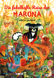 Die fabelhafte Reise der Marona (Filmplakat, © Luftkind Filmverleih)