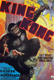 King Kong und die weiße Frau, amerikanisches Filmplakat (© IFTN/United Archives/picture alliance)
