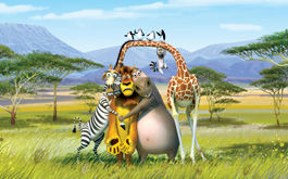 Madagascar 2, Szenenfoto