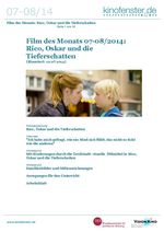 Film des Monats Juli 2014: Rico, Oskar und die Tieferschatten