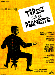 Schießen Sie auf den Pianisten (französisches Filmplakat, © Alamy)