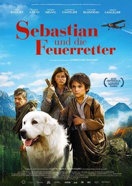 Sebastian und die Feuerretter (Filmplakat, © Neue Visionen Filmverleih)