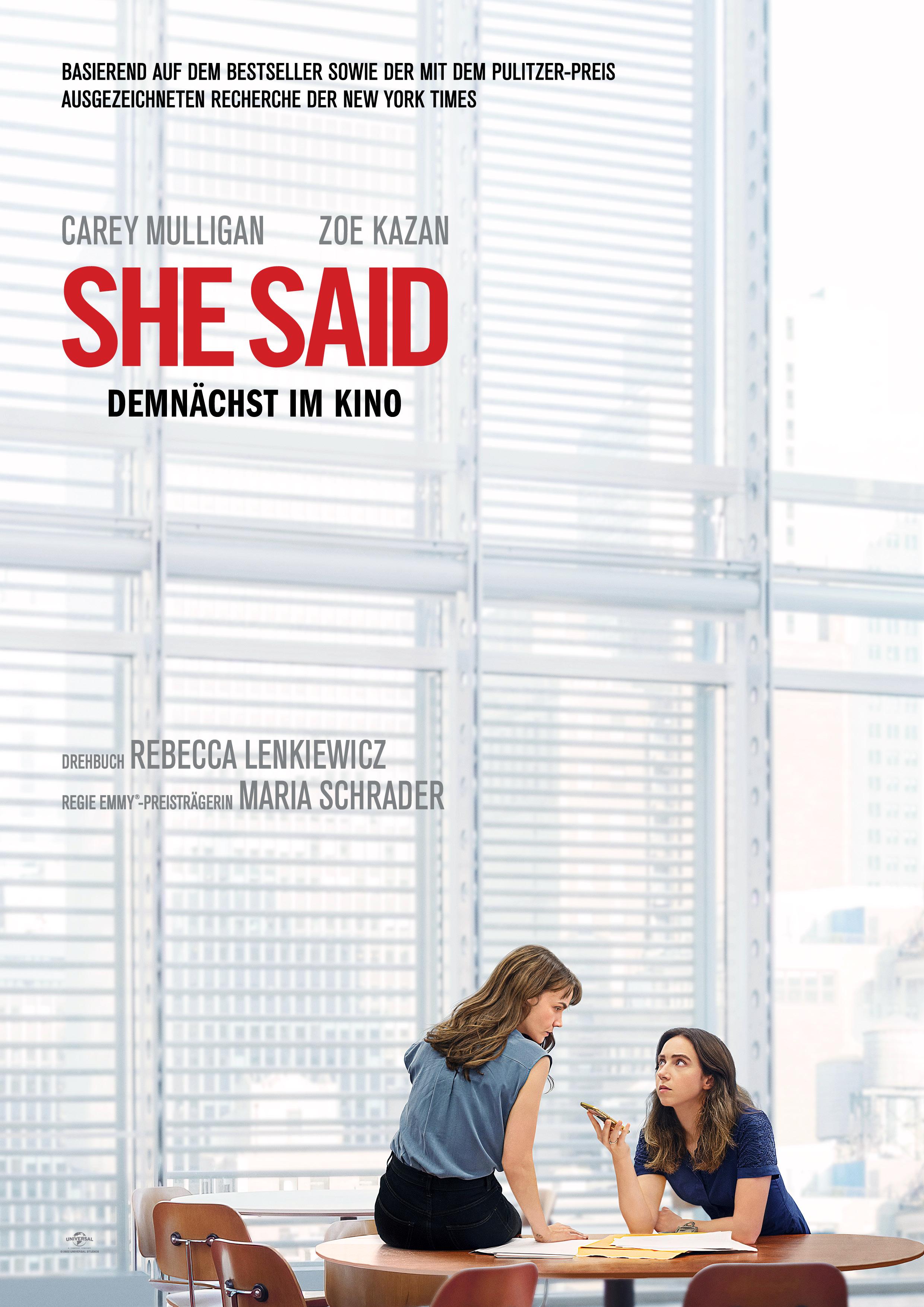 She Said, Filmplakat
