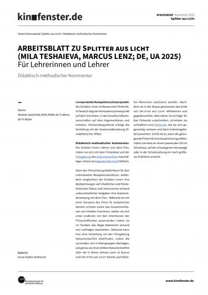 Vorschaubild für Didaktisch_methodischer_Kommentar_AB_Splitter_aus_Licht