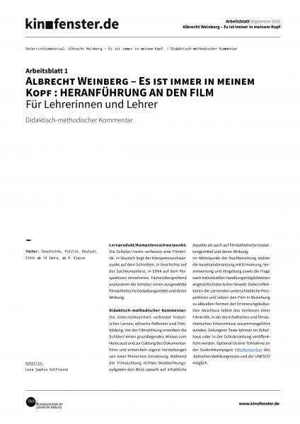 Vorschaubild für AB-01-Albrecht-Weinberg-didaktisch-methodischer-Kommentar