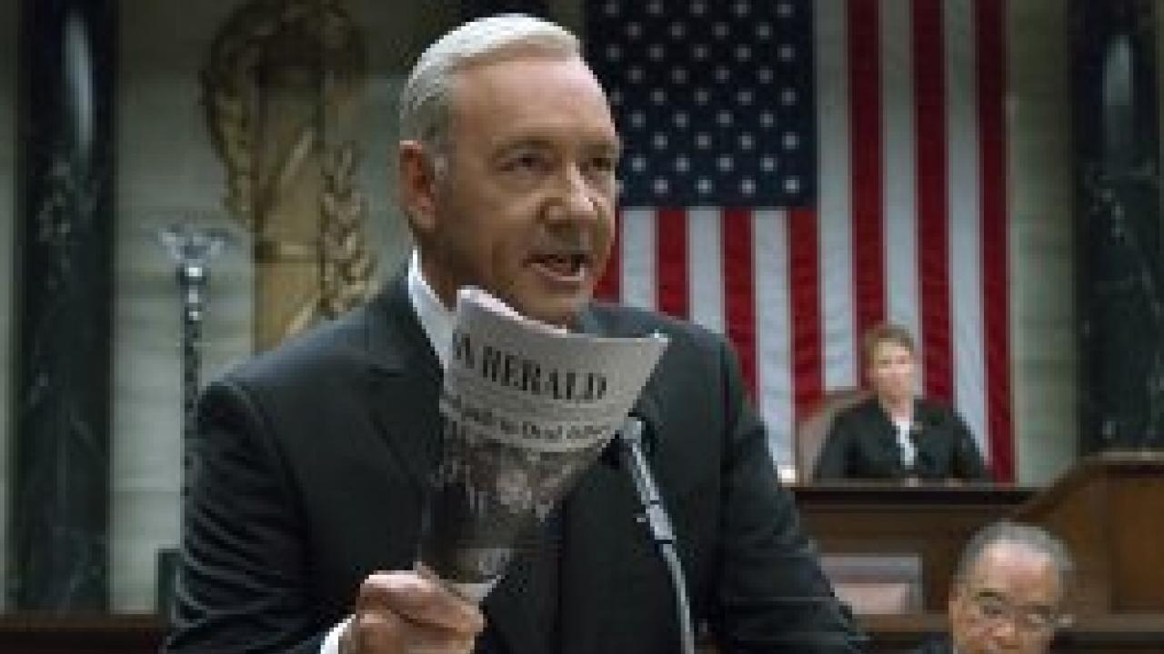 Kevin Spacey in House of Cards