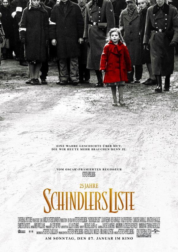 Schindlers Liste (Fiilmplakat)