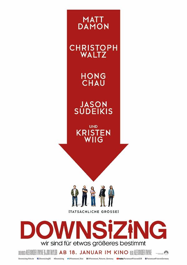 Downsizing (Filmplakat)