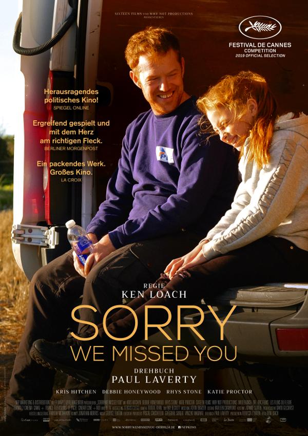 Sorry We Missed You, Filmplakat