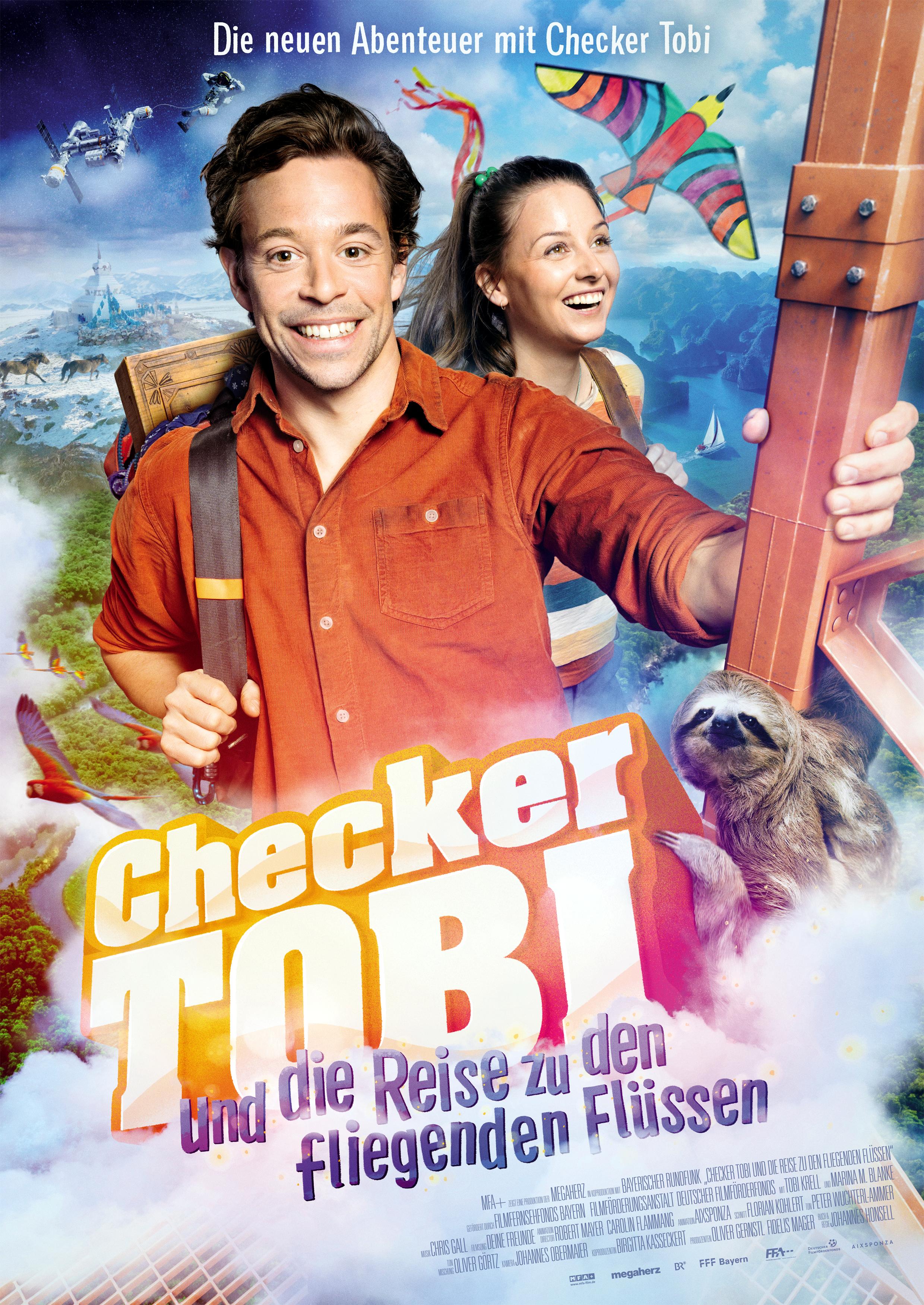 Checker Tobi und die Reise zu den fliegenden Flüssen, Filmplakat