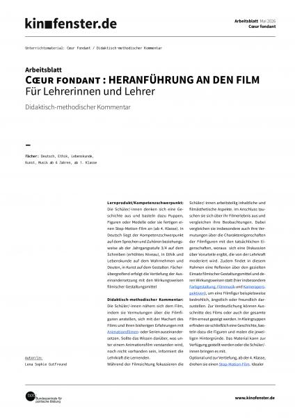 Vorschaubild für Didaktisch-methodischer-Kommentar-coeur-fondant__