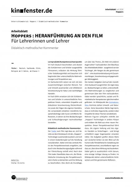 Vorschaubild für Didaktisch-methodischer-Kommentar-Hoppers
